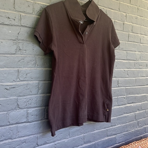 3/$5🌷 Women’s Lee Uniforms XL Black Polo - Picture 2 of 7